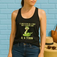 Python Pithon Pi Symbol Funny Pi Day Math Teacher Student .Png Womens Tank Top
