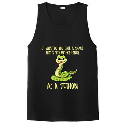 Python Pithon Pi Symbol Funny Pi Day Math Teacher Student .Png PosiCharge Competitor Tank