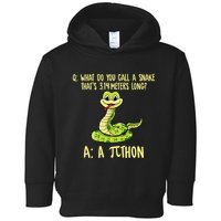 Python Pithon Pi Symbol Funny Pi Day Math Teacher Student .Png Toddler Hoodie