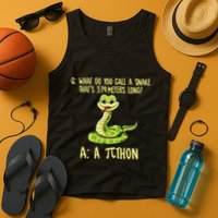 Python Pithon Pi Symbol Funny Pi Day Math Teacher Student .Png Tank Top