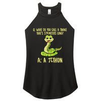 Python Pithon Pi Symbol Funny Pi Day Math Teacher Student .Png Women's Perfect Tri Rocker Tank