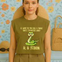 Python Pithon Pi Symbol Funny Pi Day Math Teacher Student .Png Garment-Dyed Women's Muscle Tee