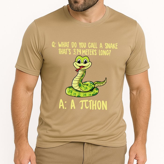 Python Pithon Pi Symbol Funny Pi Day Math Teacher Student .Png Performance Shirt