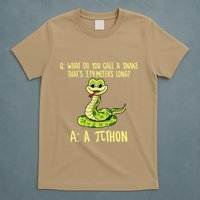 Python Pithon Pi Symbol Funny Pi Day Math Teacher Student .Png T-Shirt