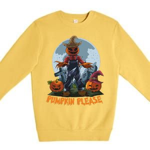 Pumpkin Please Premium Crewneck Sweatshirt