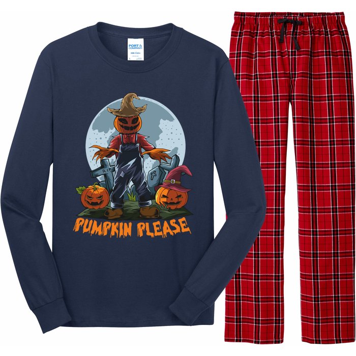 Pumpkin Please Long Sleeve Pajama Set