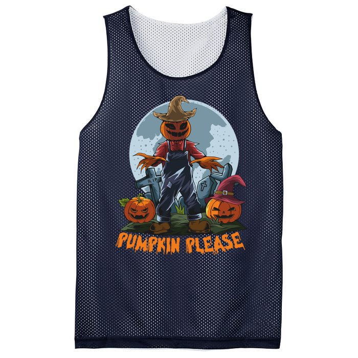 Pumpkin Please Mesh Reversible Basketball Jersey Tank