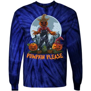 Pumpkin Please Tie-Dye Long Sleeve Shirt