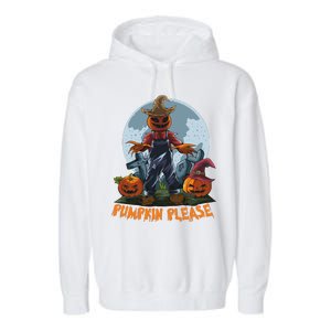 Pumpkin Please Garment-Dyed Fleece Hoodie