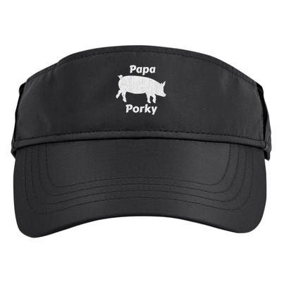 Papa Porky Pig Daddy Father Hog Pork Adult Drive Performance Visor