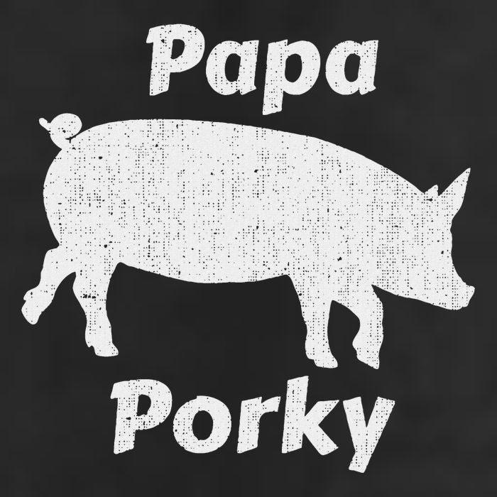 Papa Porky Pig Daddy Father Hog Pork 15oz Campfire Ceramic Mug