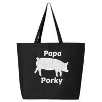 Papa Porky Pig Daddy Father Hog Pork 25L Jumbo Tote