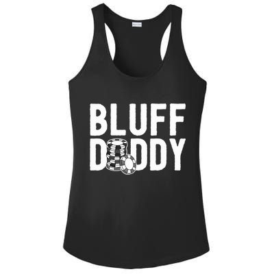 Poker Player Poker Cards Game I Bluff Bluffing Ladies PosiCharge Competitor Racerback Tank