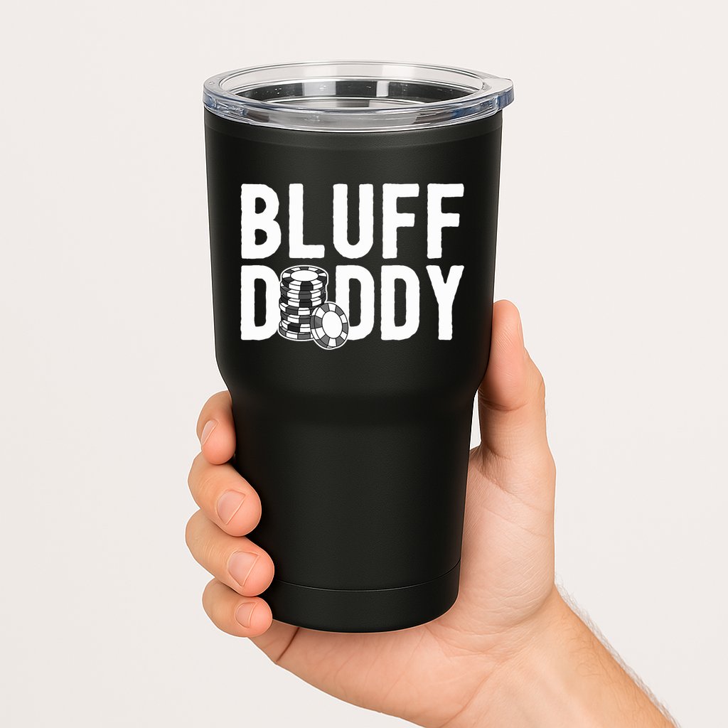 Poker Player Poker Cards Game I Bluff Bluffing Tumbler