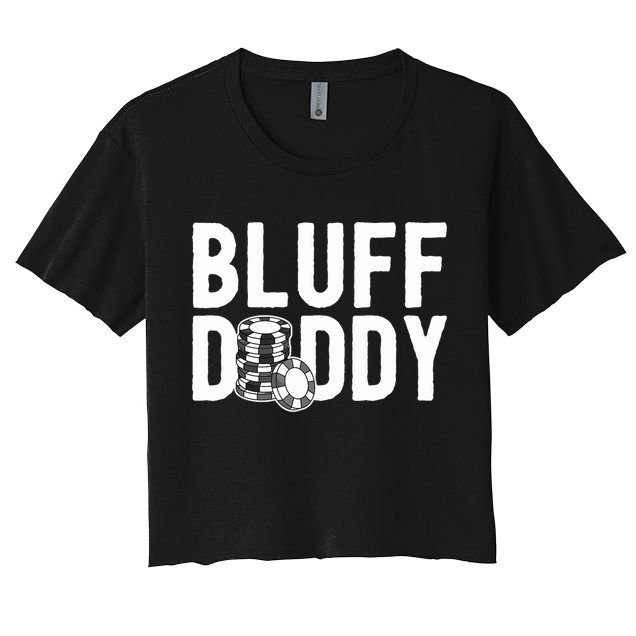 Poker Player Poker Cards Game I Bluff Bluffing Crop Top