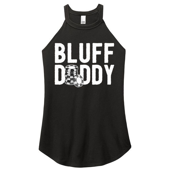 Poker Player Poker Cards Game I Bluff Bluffing Women's Perfect Tri Rocker Tank