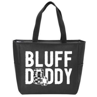 Poker Player Poker Cards Game I Bluff Bluffing Zip Tote Bag