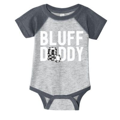 Poker Player Poker Cards Game I Bluff Bluffing Infant Baby Jersey Bodysuit