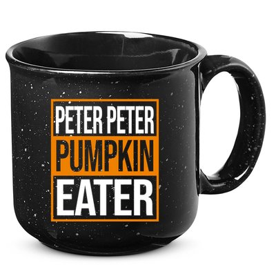 Peter Peter Pumpkin Eater Halloween 15oz Campfire Ceramic Mug