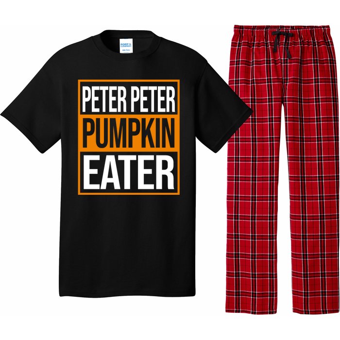 Peter Peter Pumpkin Eater Halloween Pajama Set