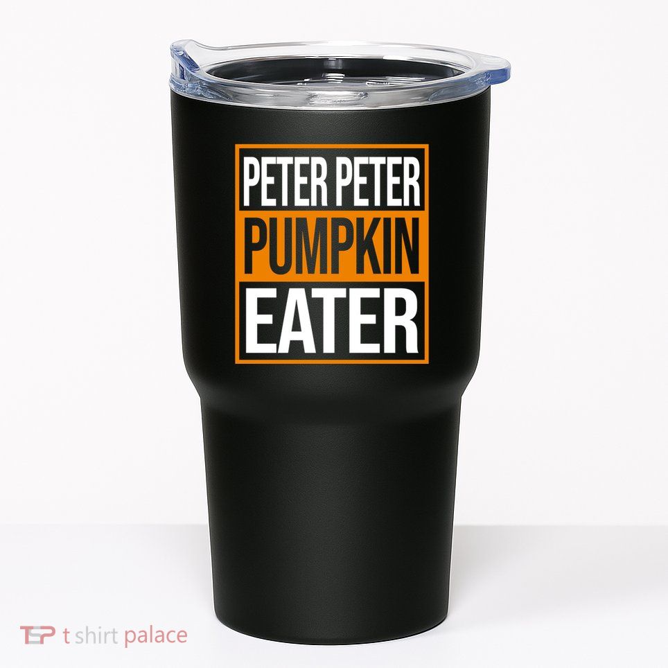Peter Peter Pumpkin Eater Halloween Tumbler