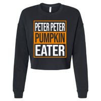 Peter Peter Pumpkin Eater Halloween Cropped Pullover Crew