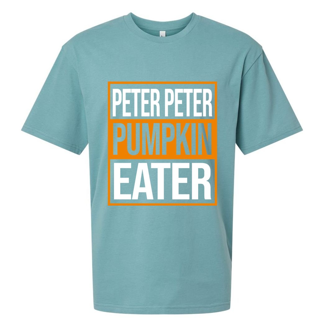 Peter Peter Pumpkin Eater Halloween Sueded Cloud Jersey T-Shirt