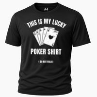Poker Player Poker Cards Game Luck Cooling Performance Crew T-Shirt