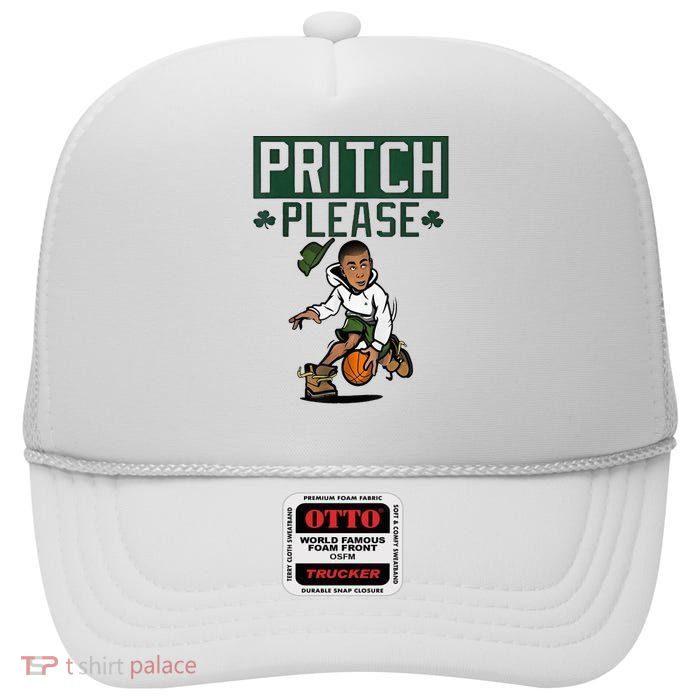 Pritch Please High Crown Mesh Back Trucker Hat