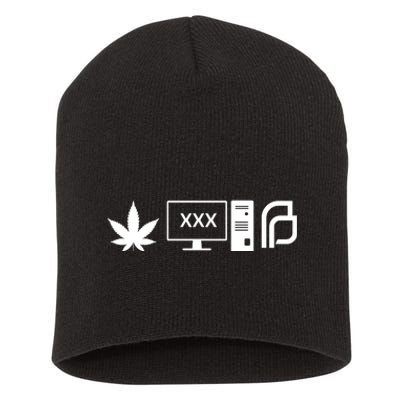 Pot Porn Planned Parenthood  Pot Leaf Funny Political Gift For Short Acrylic Beanie