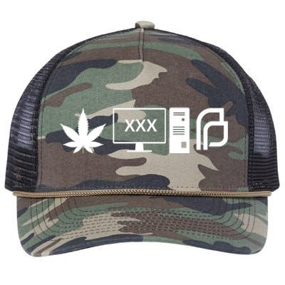 Pot Porn Planned Parenthood  Pot Leaf Funny Political Gift For Retro Rope Trucker Hat Cap