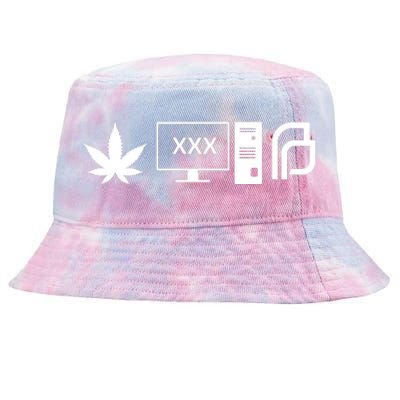 Pot Porn Planned Parenthood  Pot Leaf Funny Political Gift For Tie-Dyed Bucket Hat