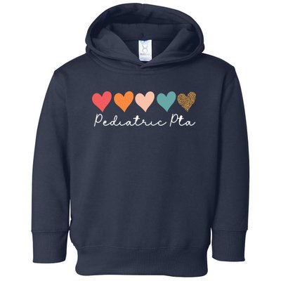 Pediatric PTA Physical Therapy Therapist Assistant Rainbow Toddler Hoodie