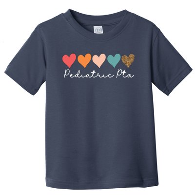 Pediatric PTA Physical Therapy Therapist Assistant Rainbow Toddler T-Shirt