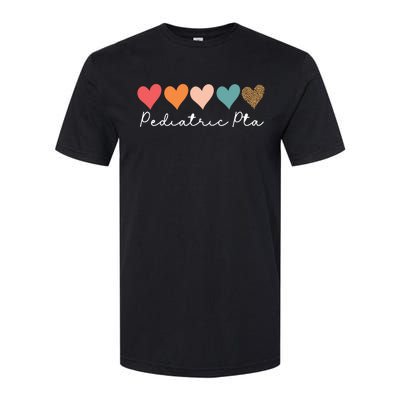 Pediatric PTA Physical Therapy Therapist Assistant Rainbow Softstyle® CVC T-Shirt