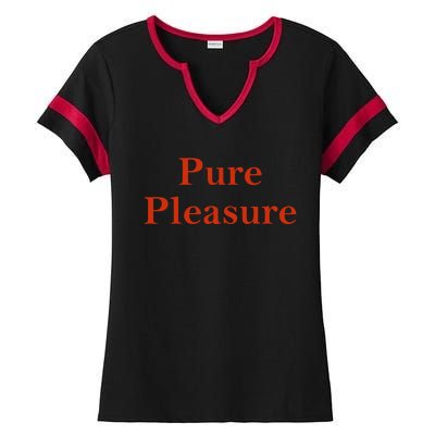 Pure Pleasure Ladies Halftime Notch Neck Tee