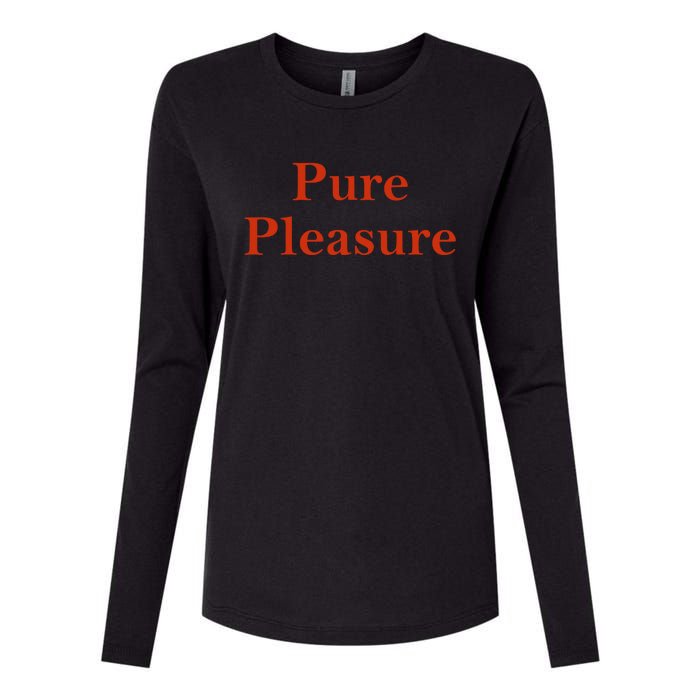 Pure Pleasure Womens Cotton Relaxed Long Sleeve T-Shirt