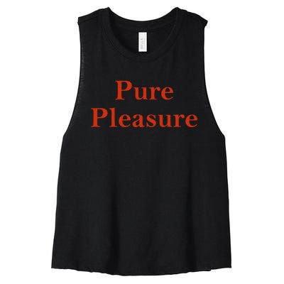 Pure Pleasure Women's Racerback Cropped Tank