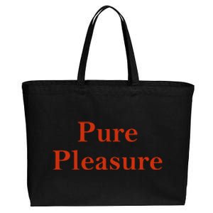 Pure Pleasure Cotton Canvas Jumbo Tote