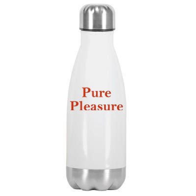 Pure Pleasure Stainless Steel Insulated Water Bottle