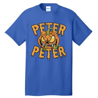 Peter Peter Pumpkin Eater Halloween Gift Tall T-Shirt