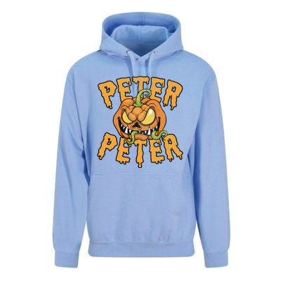 Peter Peter Pumpkin Eater Halloween Gift Unisex Surf Hoodie