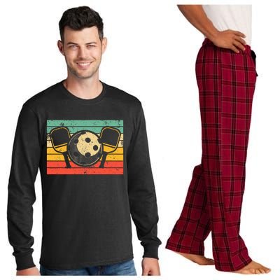 Pickleball Player Long Sleeve Pajama Set