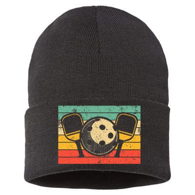 Pickleball Player Sustainable Knit Beanie