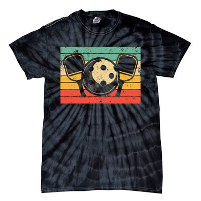 Pickleball Player Tie-Dye T-Shirt