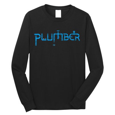 Plumbing Plumber Long Sleeve Shirt