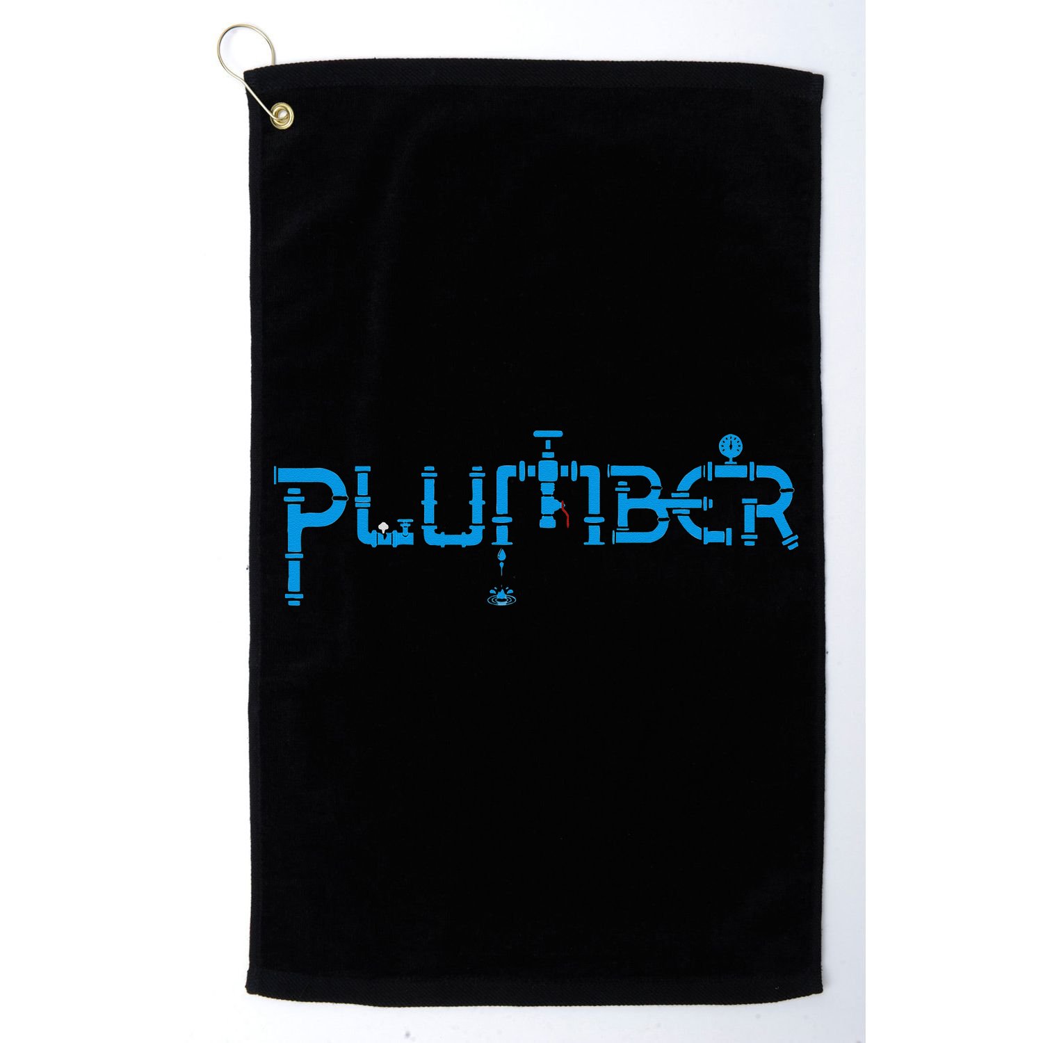 Plumbing Plumber Golf Towel