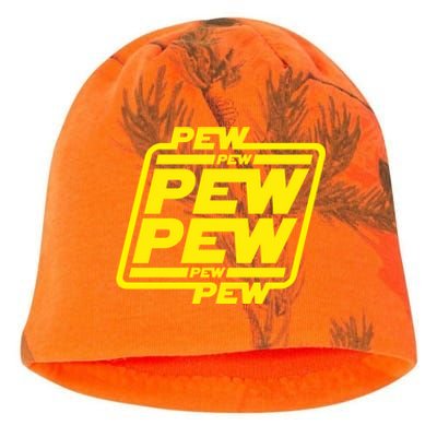 Pew Pew Pew Pew Kati - Camo Knit Beanie