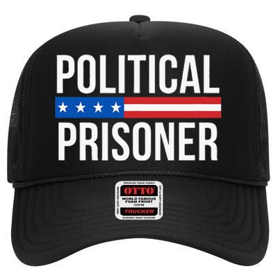 Political Prisoner High Crown Mesh Back Trucker Hat