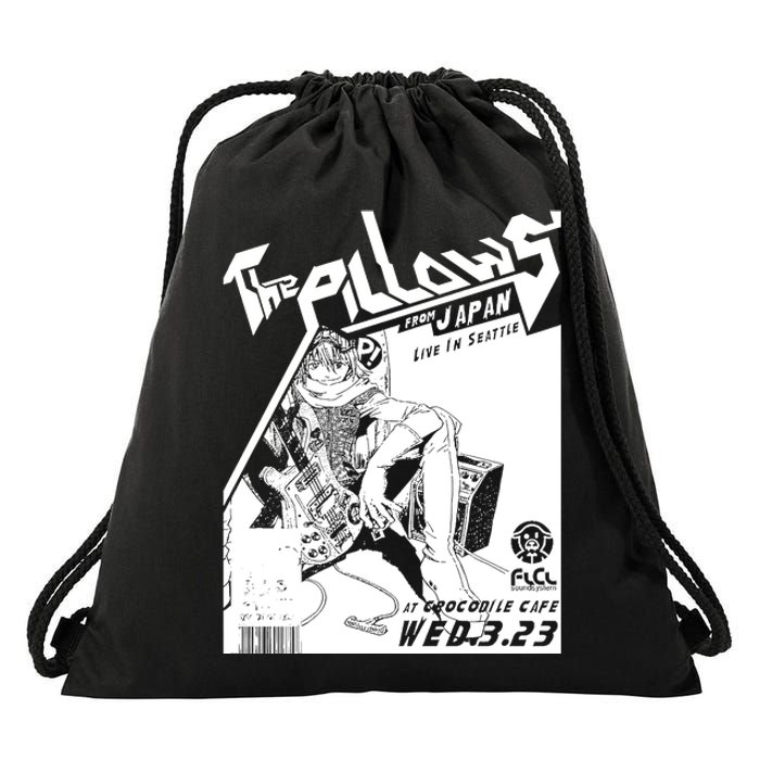 Pillows Poster Drawstring Bag